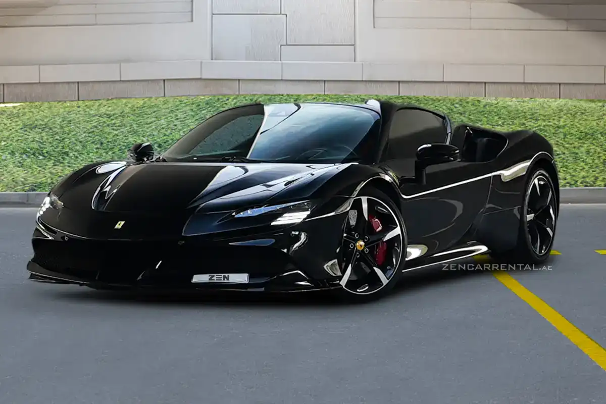 Rent Ferrari SF90 in Dubai | Luxury Sports Car | Zen Car Rental