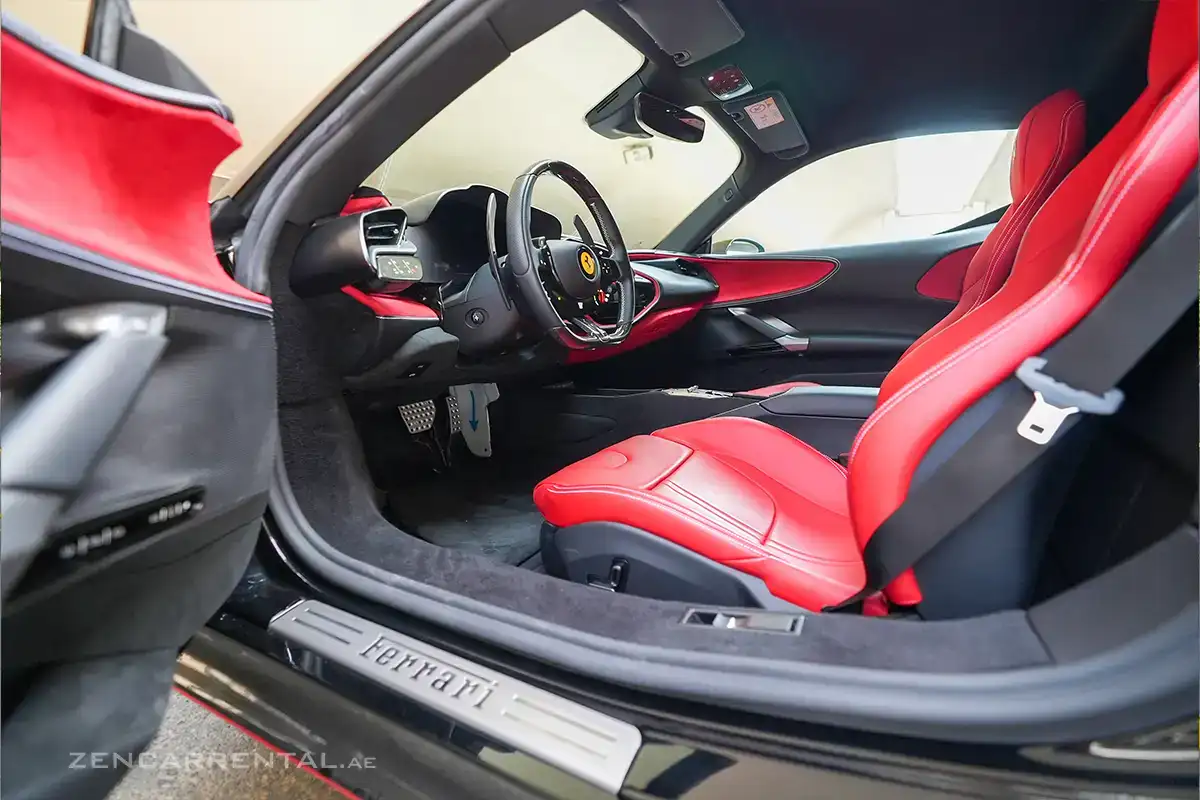 Rent Ferrari SF90 in Dubai | Luxury Sports Car | Zen Car Rental