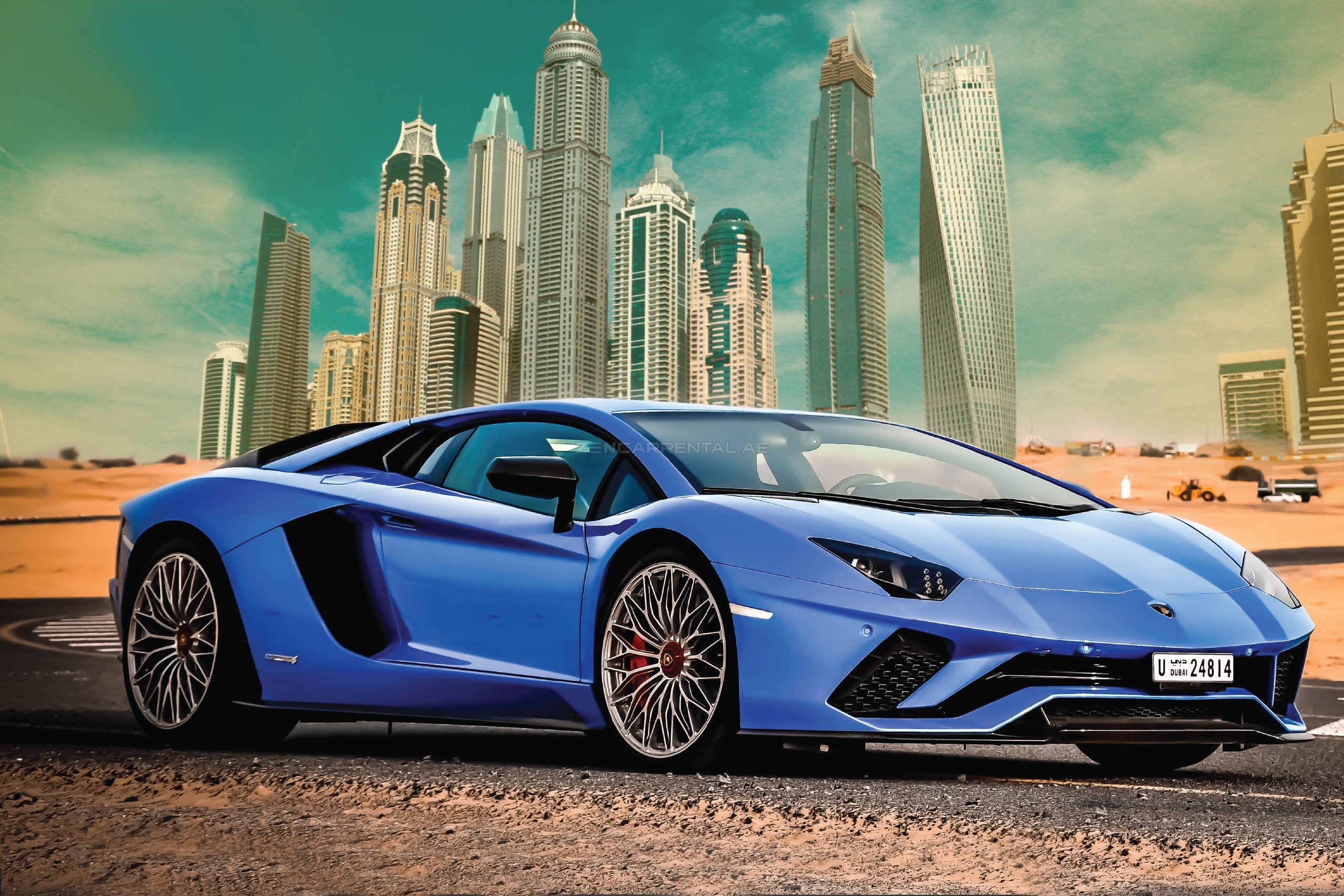 Rent a Lamborghini in Dubai - FASTER Rent a Car | Luxury Cars Dubai